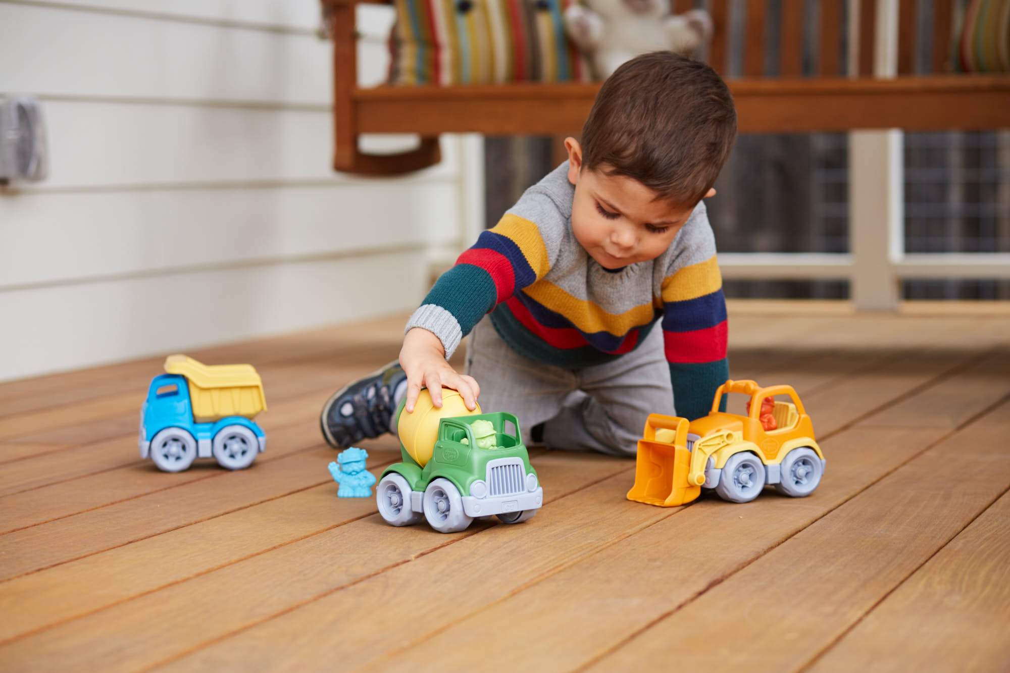 Green Toys Construction Truck Set