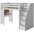 Jackpot Deluxe Brighton Staircase Loft Bed Study