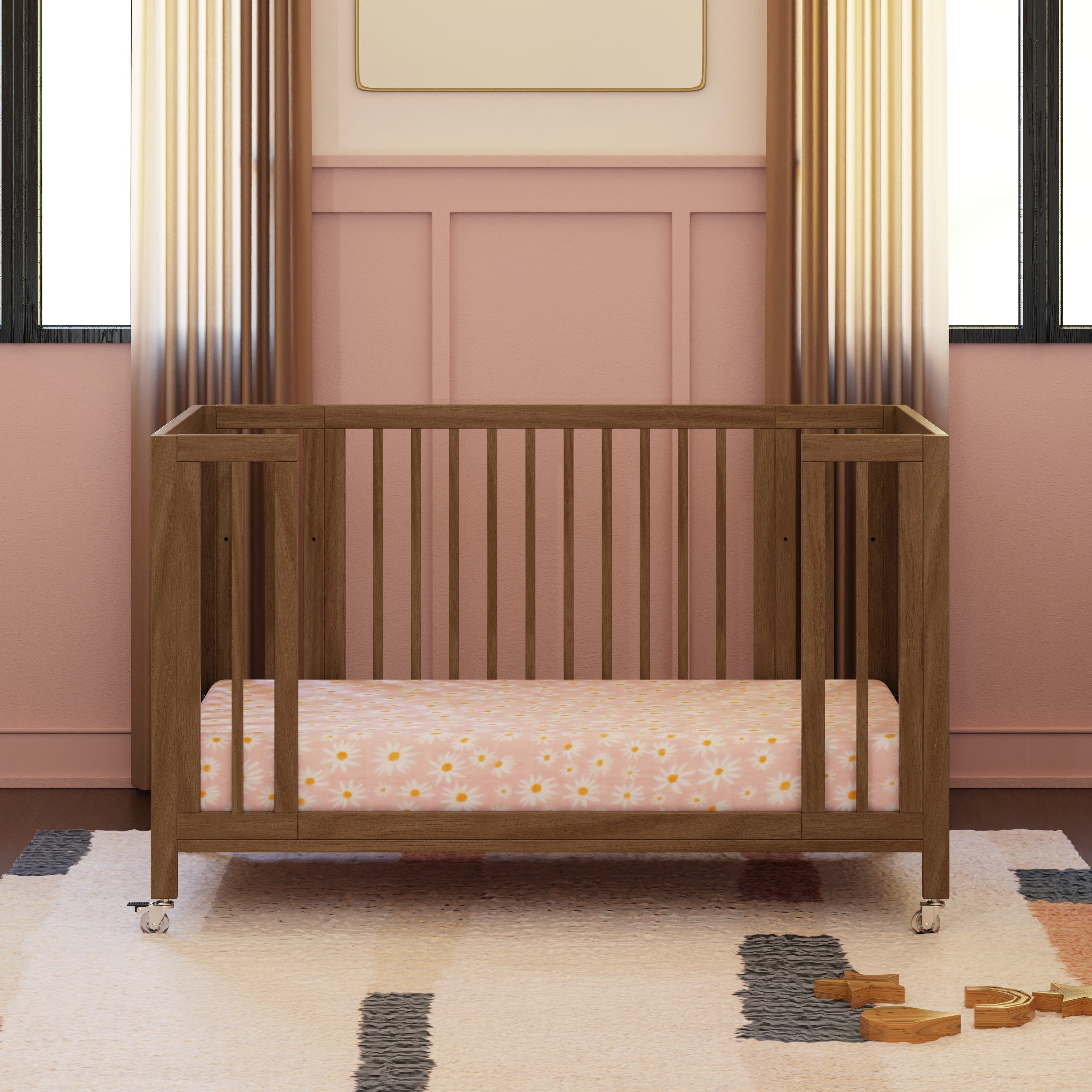 Babyletto Rolli 9-in-1 Convertible All-Stages Crib with Bassinet & Toddler Bed Conversion Kits | Lullabye Shop