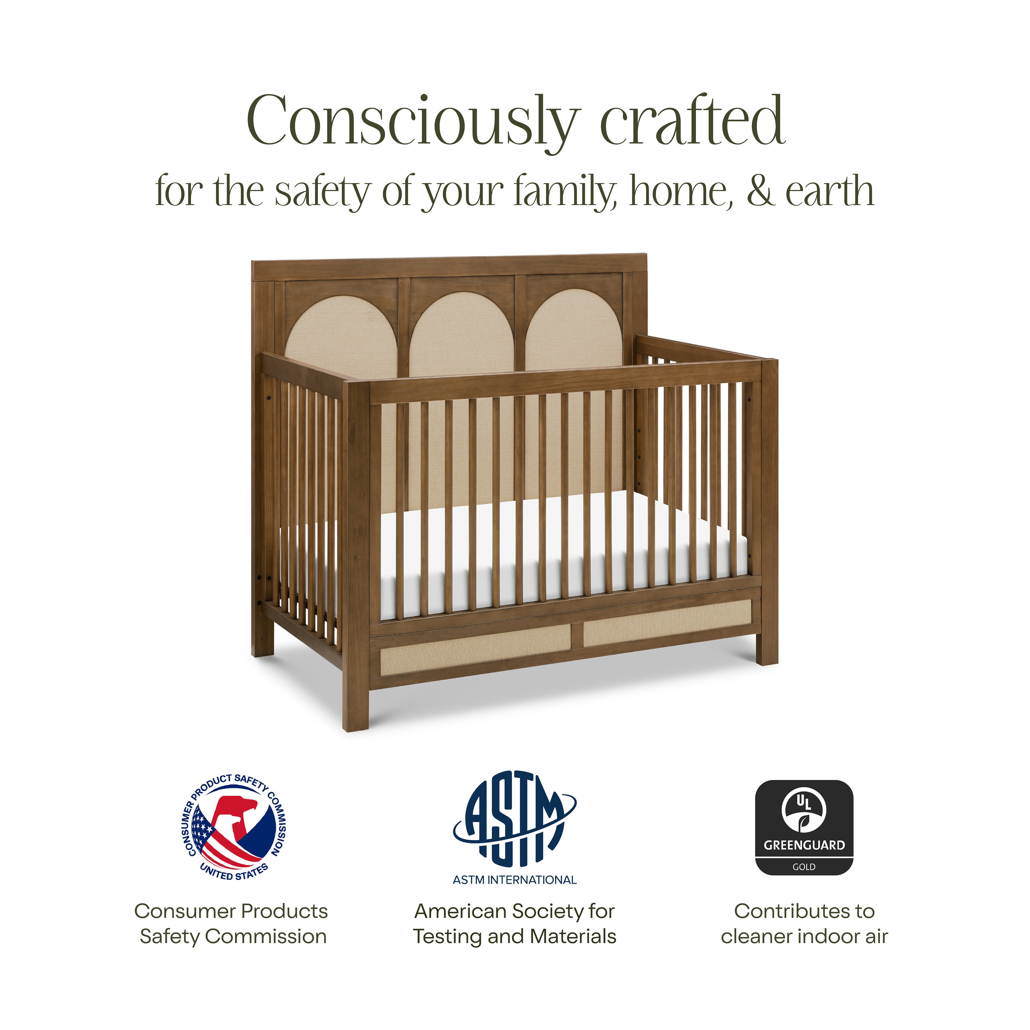 Namesake Eloise 4-in-1 Convertible Crib | Lullabye Shop