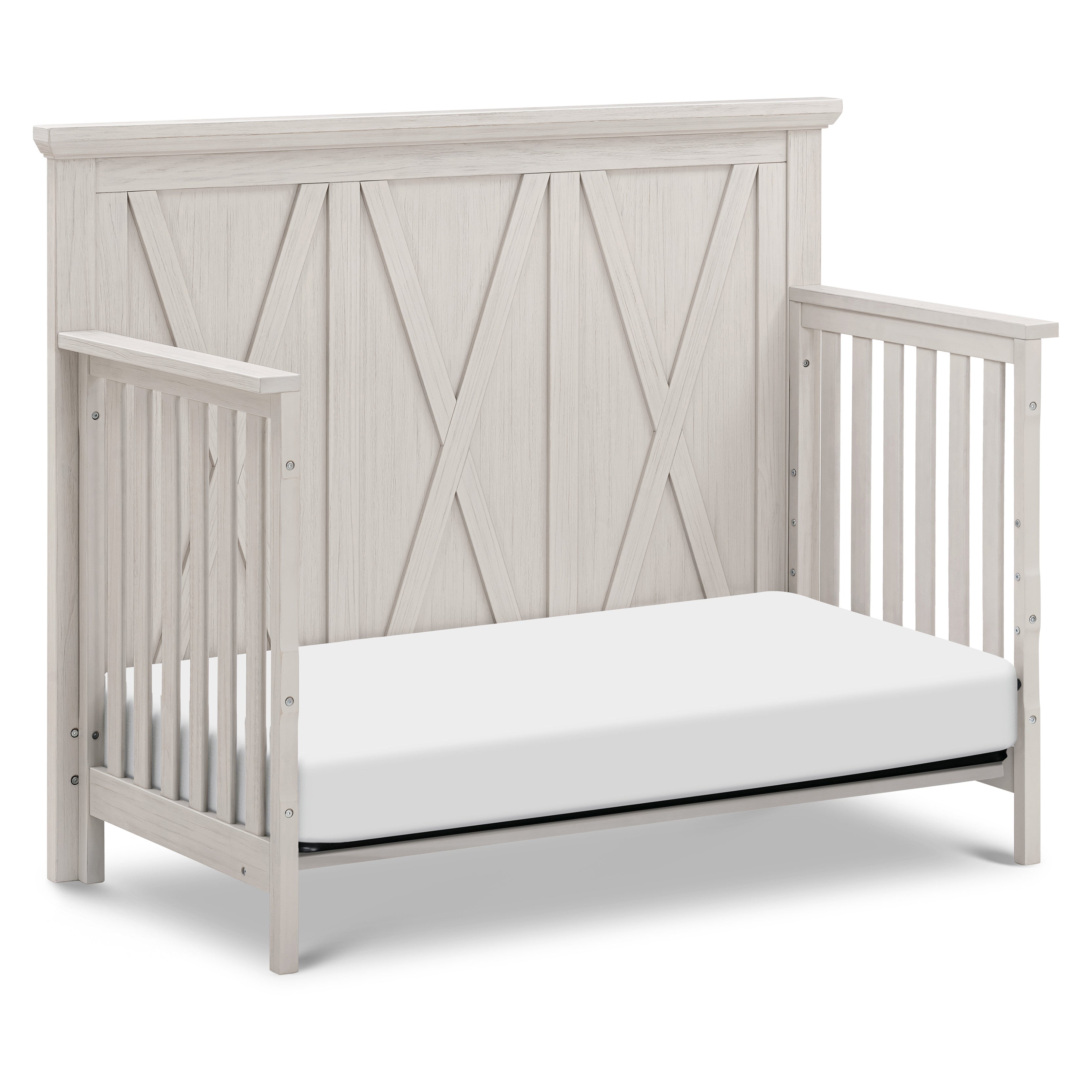 Monogram by Namesake Emory Farmhouse 4-in-1 Convertible Crib | Lullabye Shop