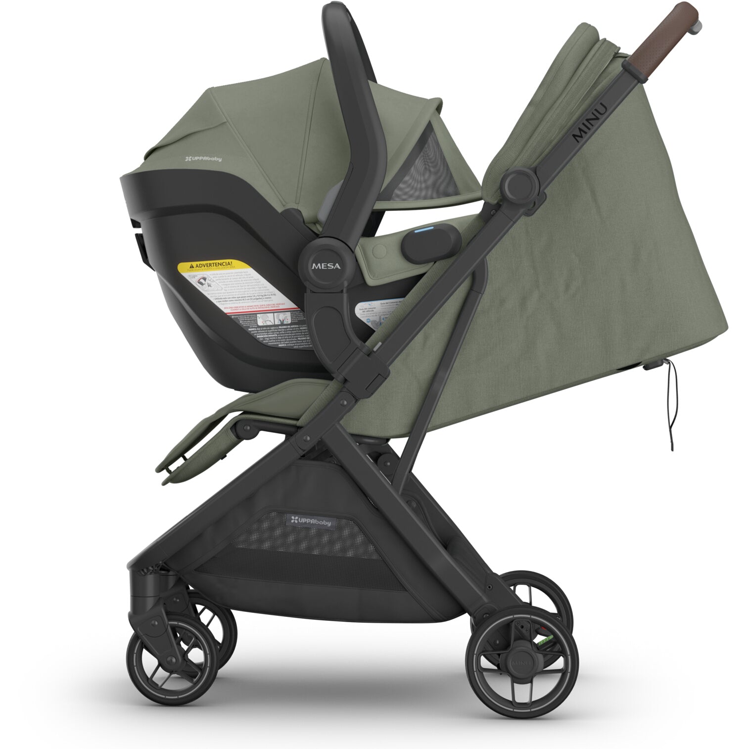 UPPABABY MINU V3 COMPACT TRAVEL STROLLER