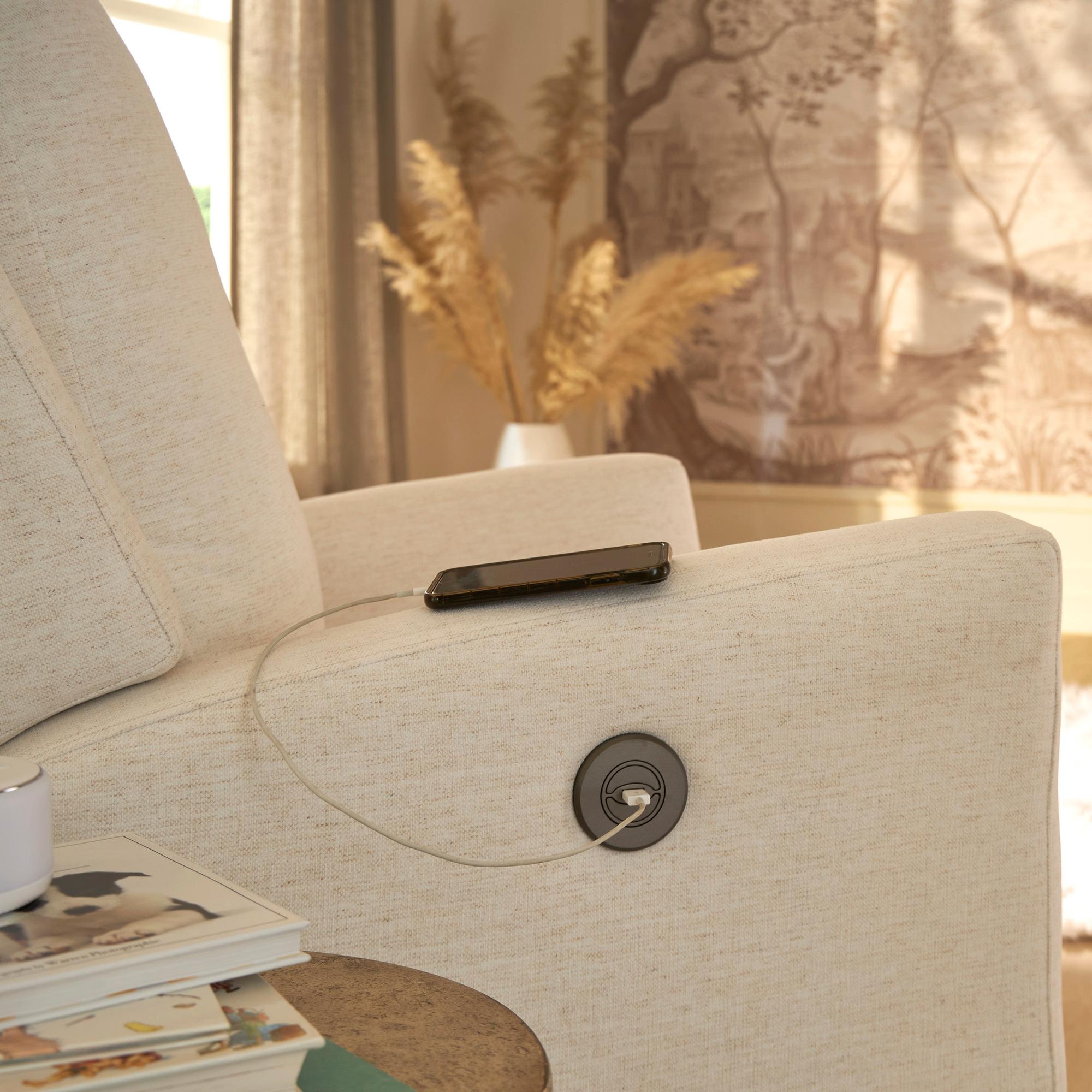 Storytime Heatherly Glider Recliner