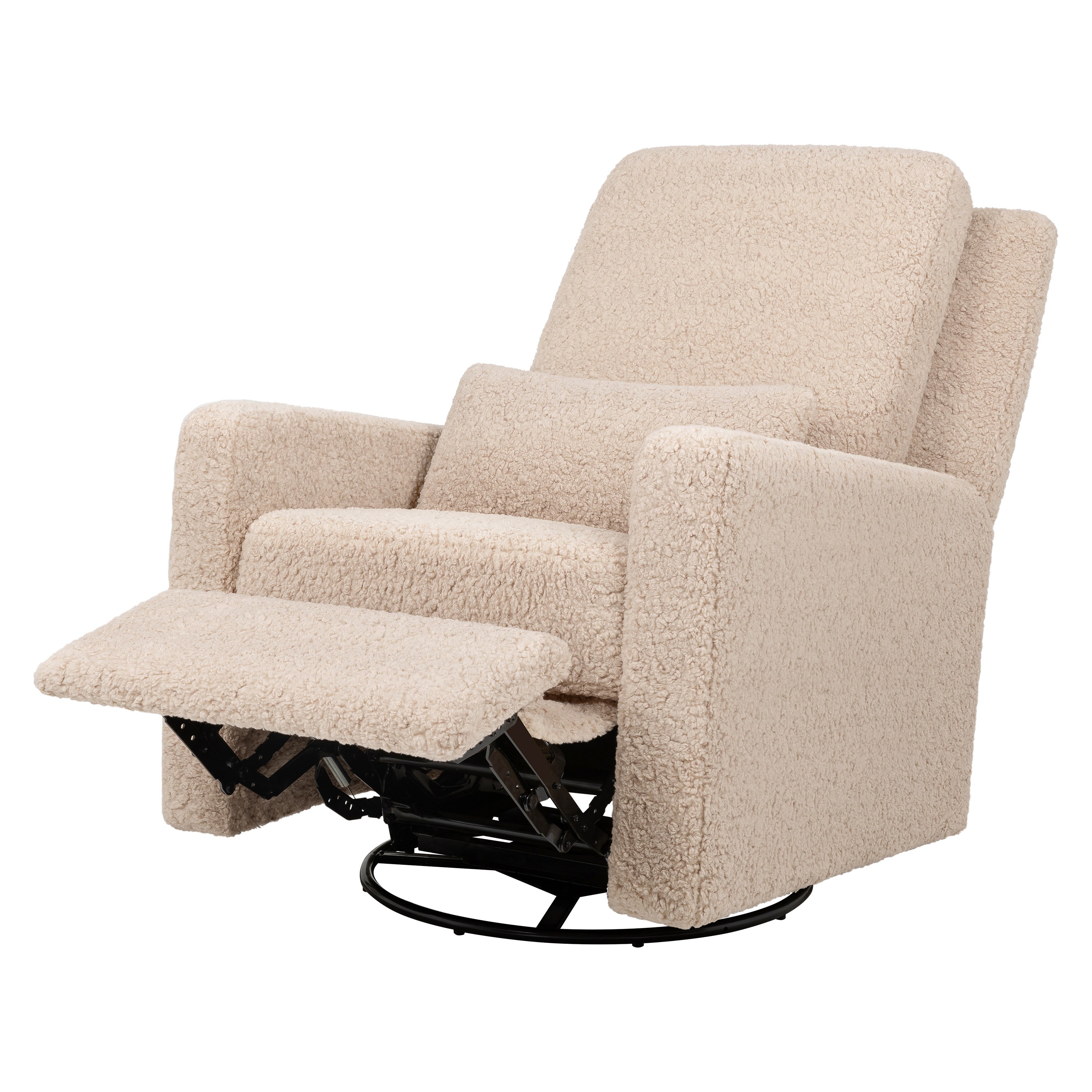 Babyletto Sigi Recliner and Swivel Glider in Shearling | Lullabye Shop