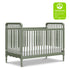 Namesake Liberty 3-in-1 Convertible Spindle Crib with Toddler Bed Conversion Kit