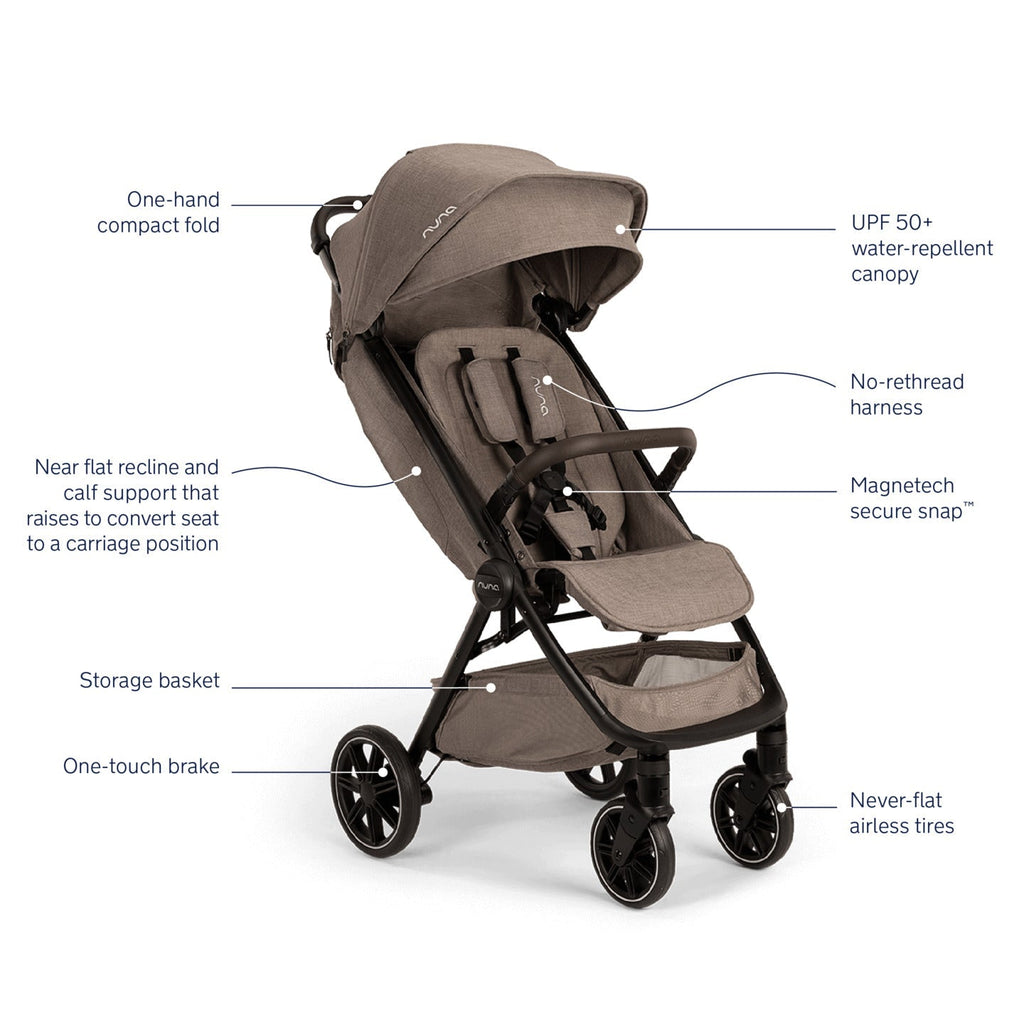 Nuna TRVL LX Stroller + PIPA Urbn Travel System Lullabye Shop