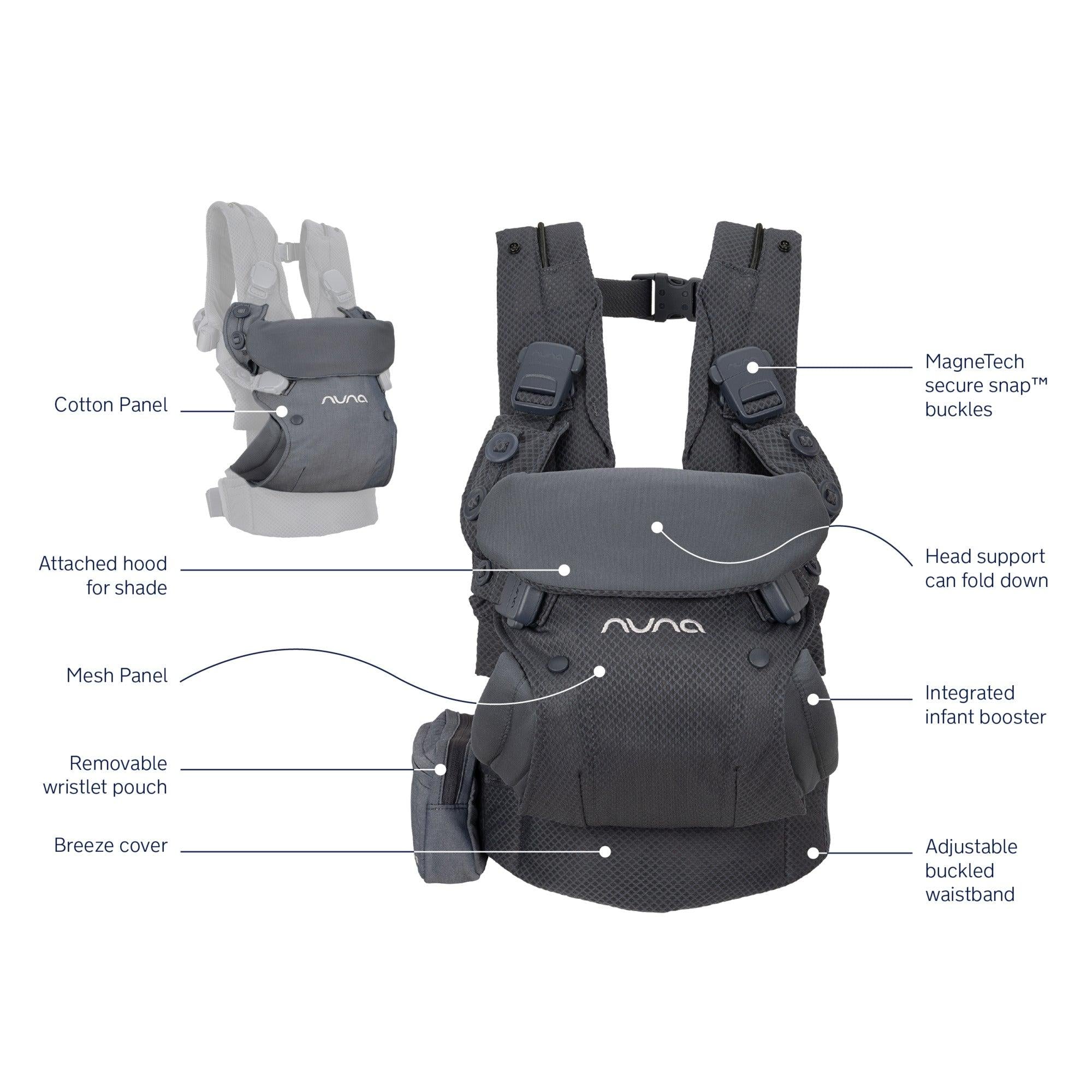 Nuna CUDL Deux Baby Carrier | Lullabye Shop