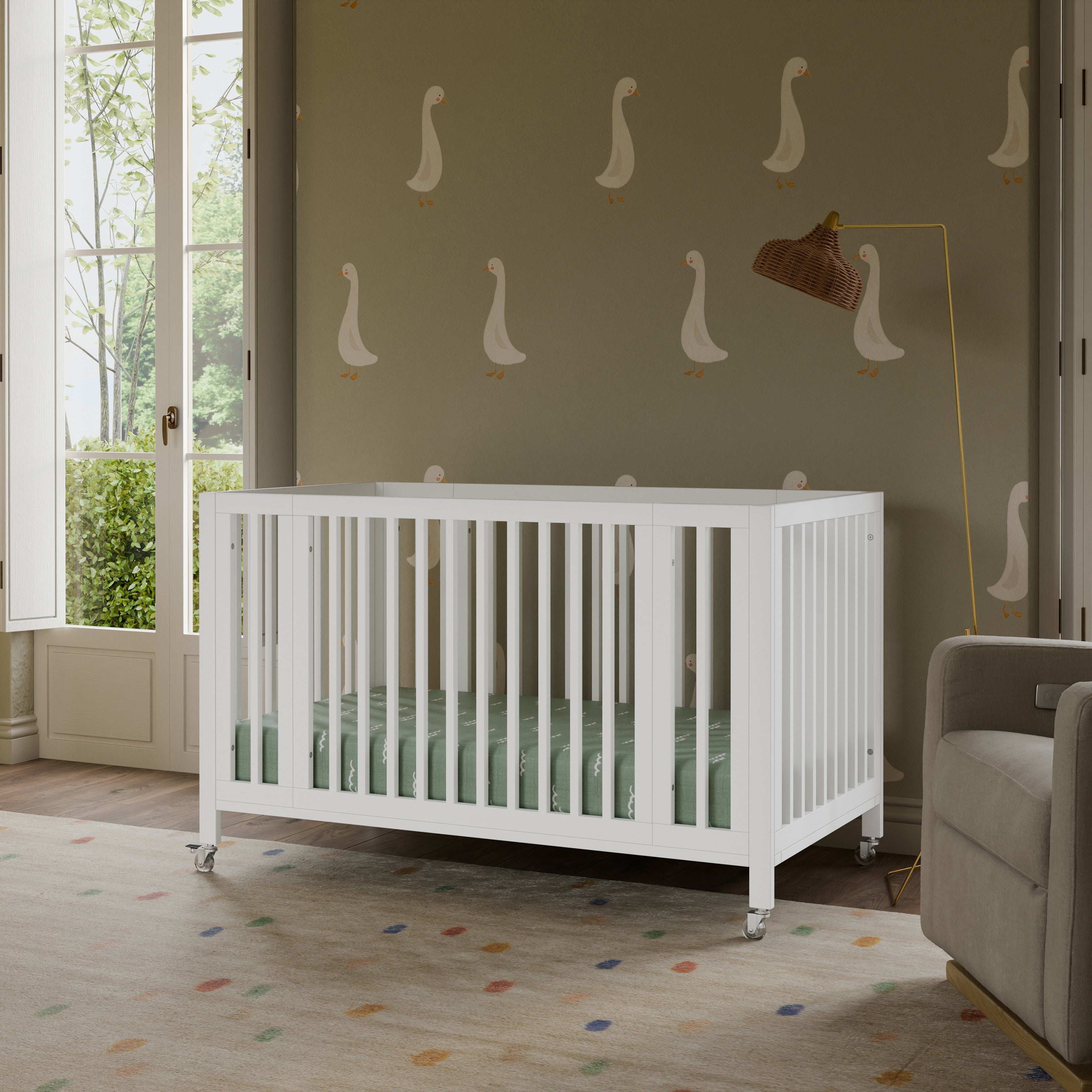 Babyletto Rolli 9-in-1 Convertible All-Stages Crib with Bassinet & Toddler Bed Conversion Kits | Lullabye Shop