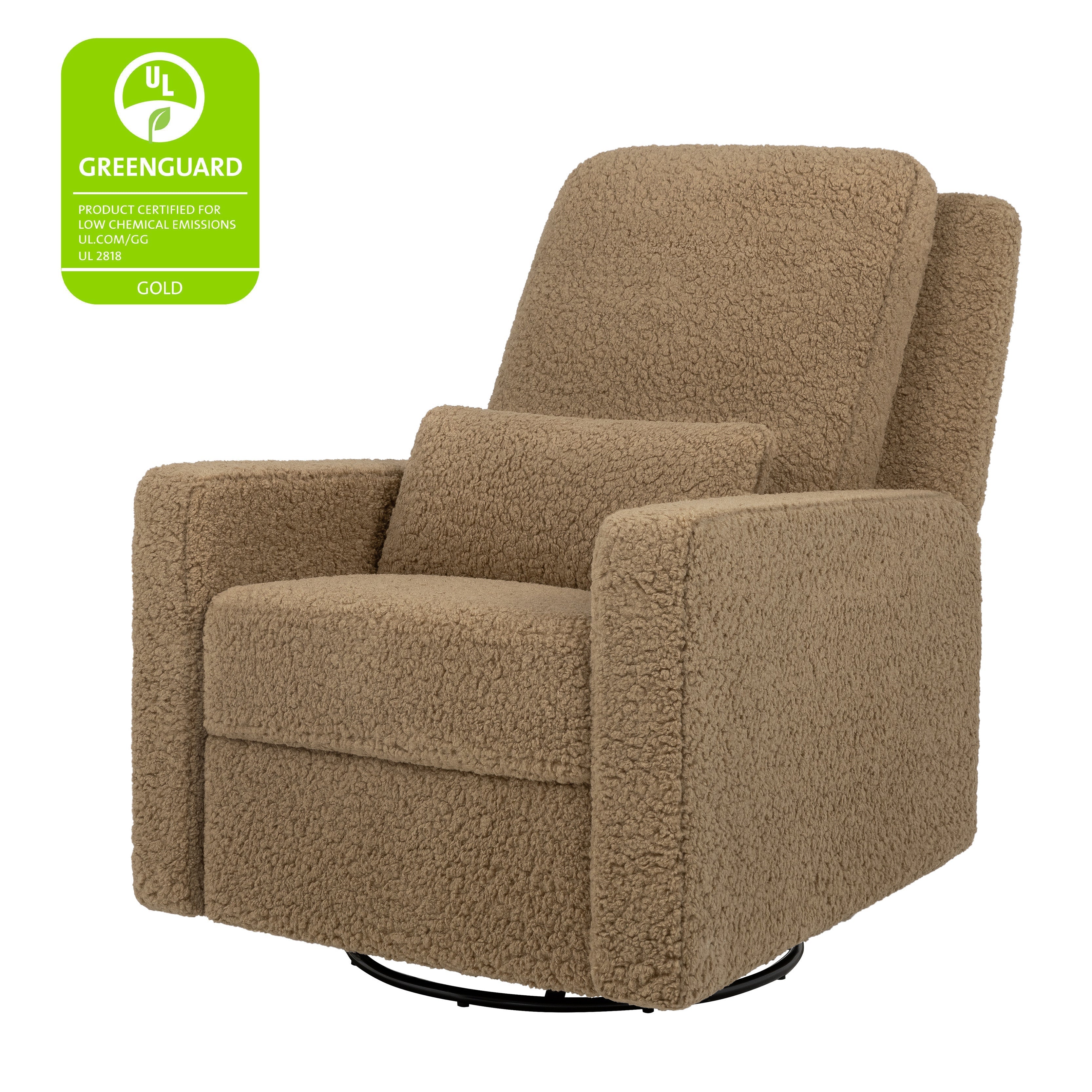 Babyletto Sigi Recliner and Swivel Glider in Shearling | Lullabye Shop