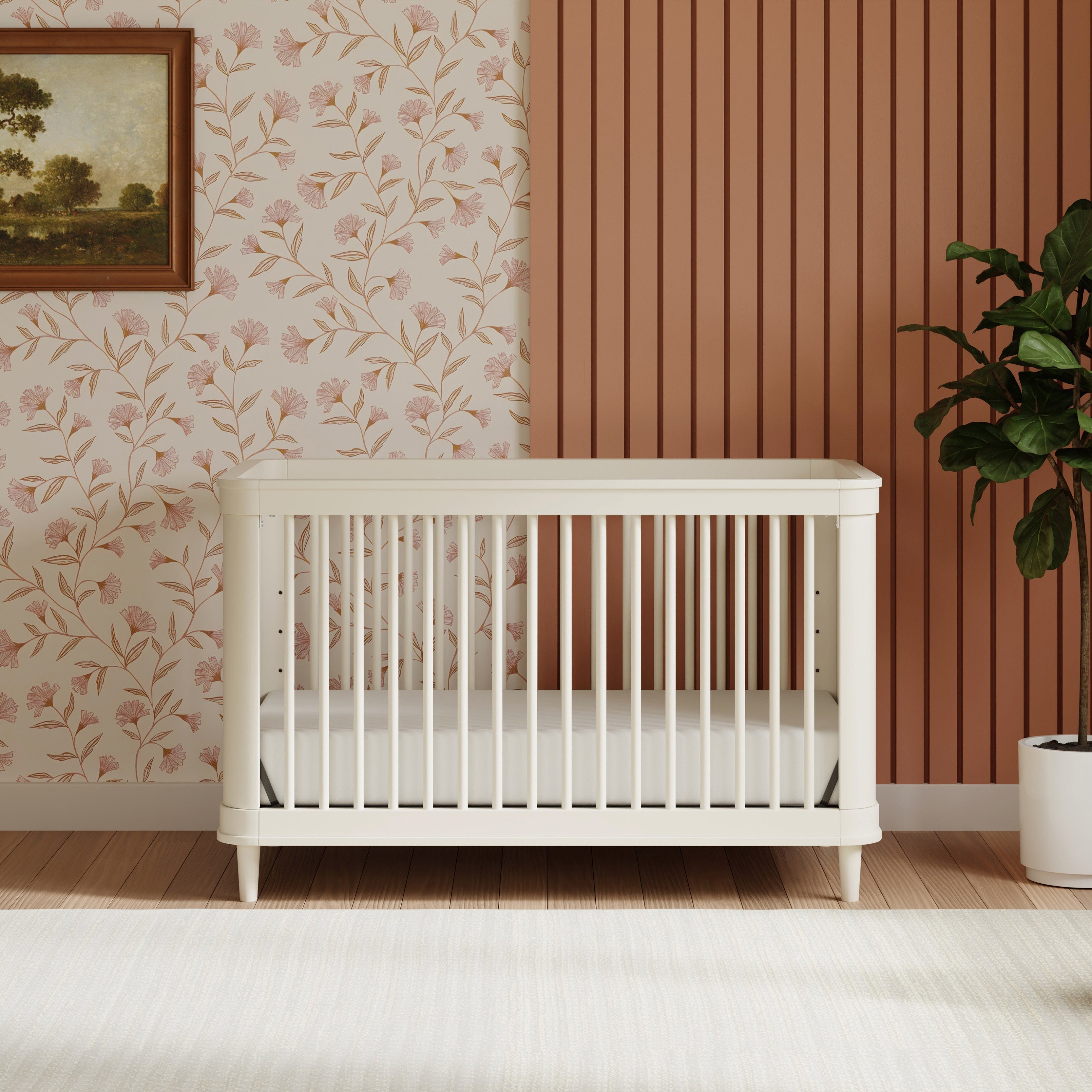 Namesake Marin with Cane 3-in-1 Convertible Crib | Lullabye Shop