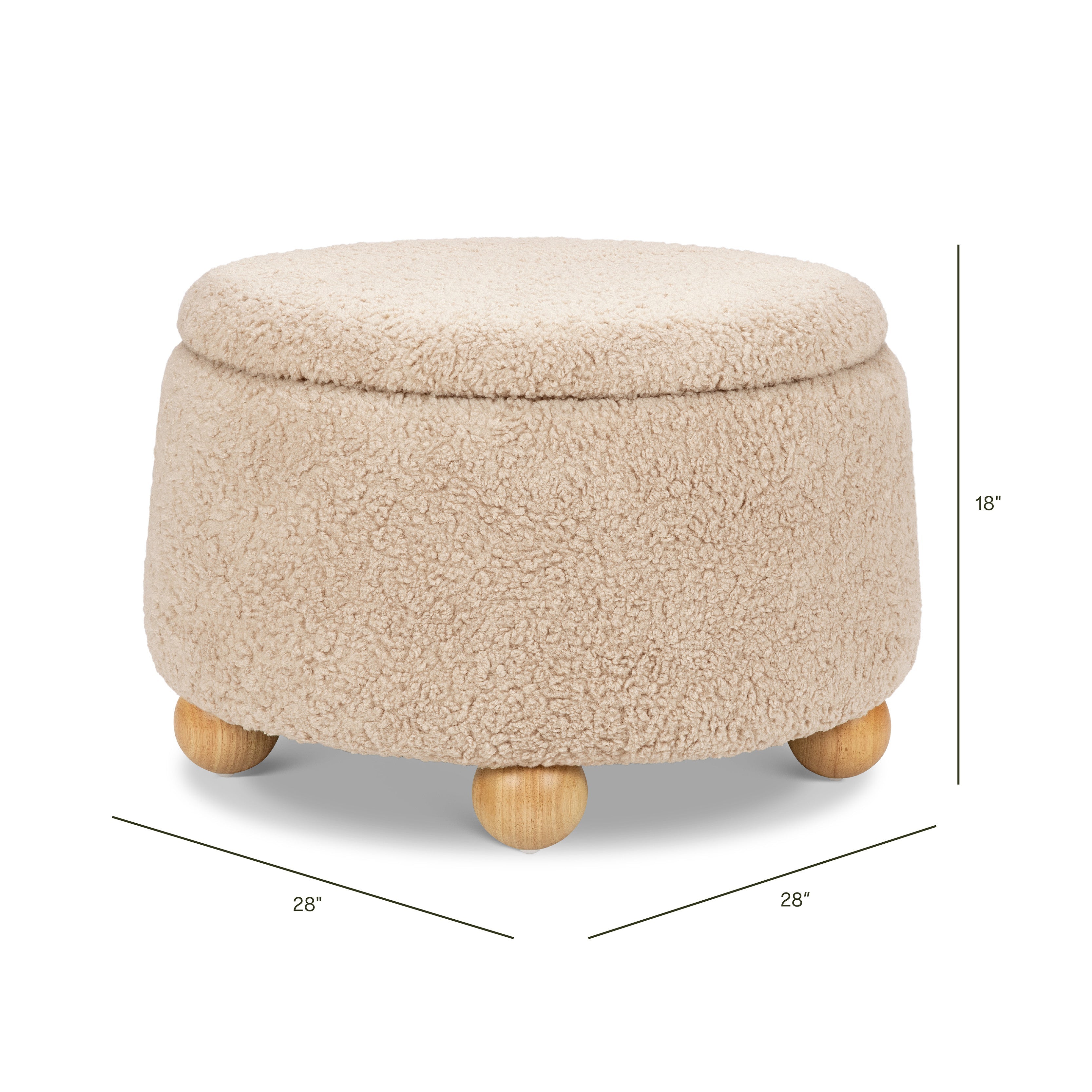 Namesake Tuffet Storage Ottoman | Lullabye Shop