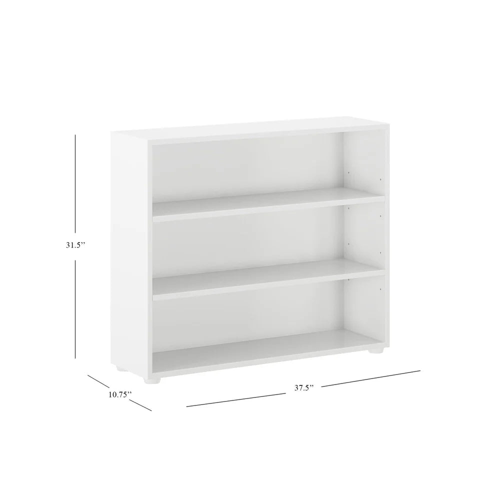 Maxtrix Wide 3 Shelf Bookcase