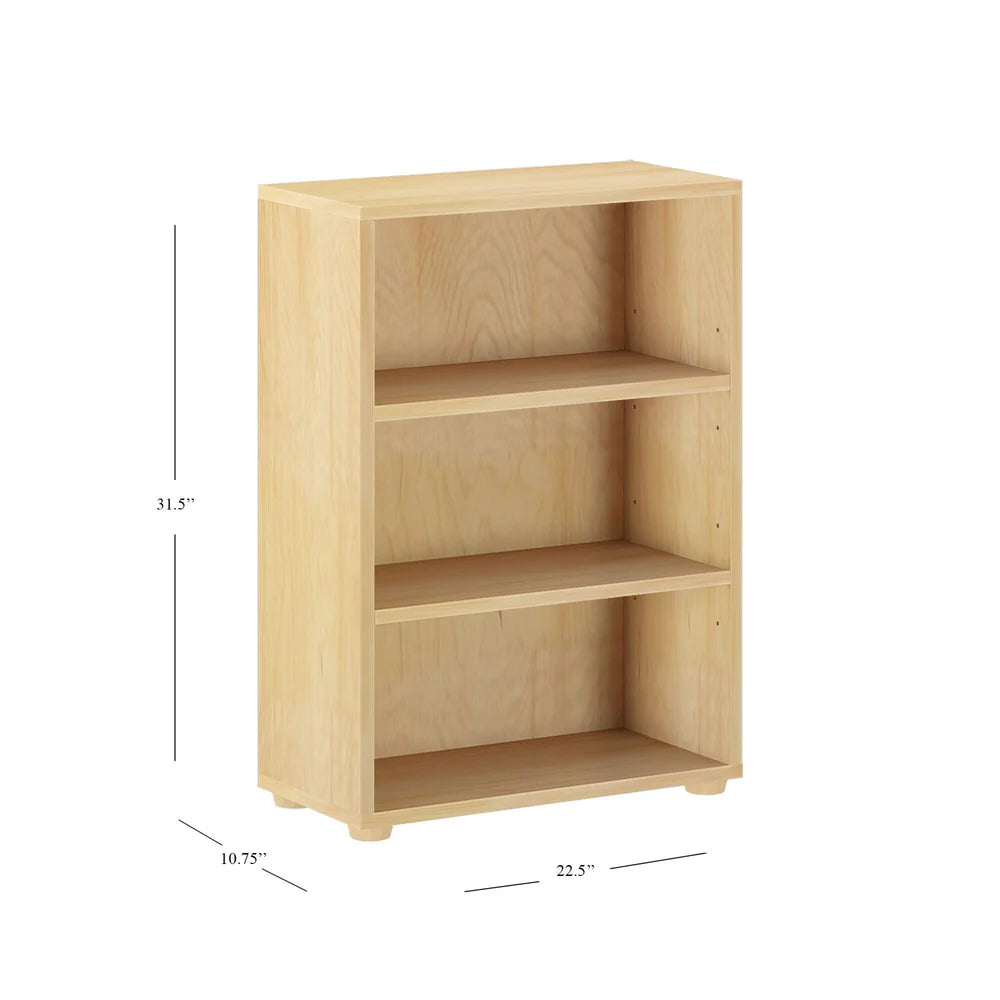 Maxtrix Low 3 Shelf Bookcase