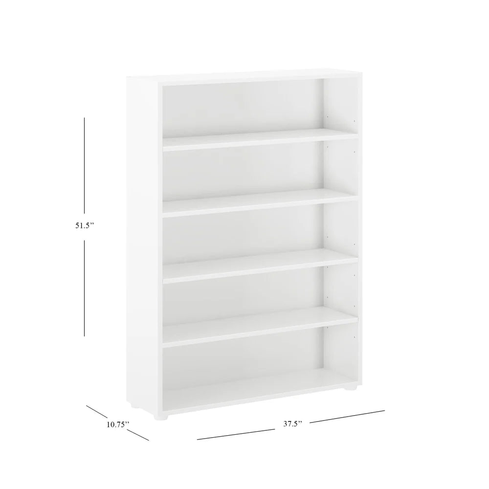 Maxtrix Wide 5 Shelf Bookcase
