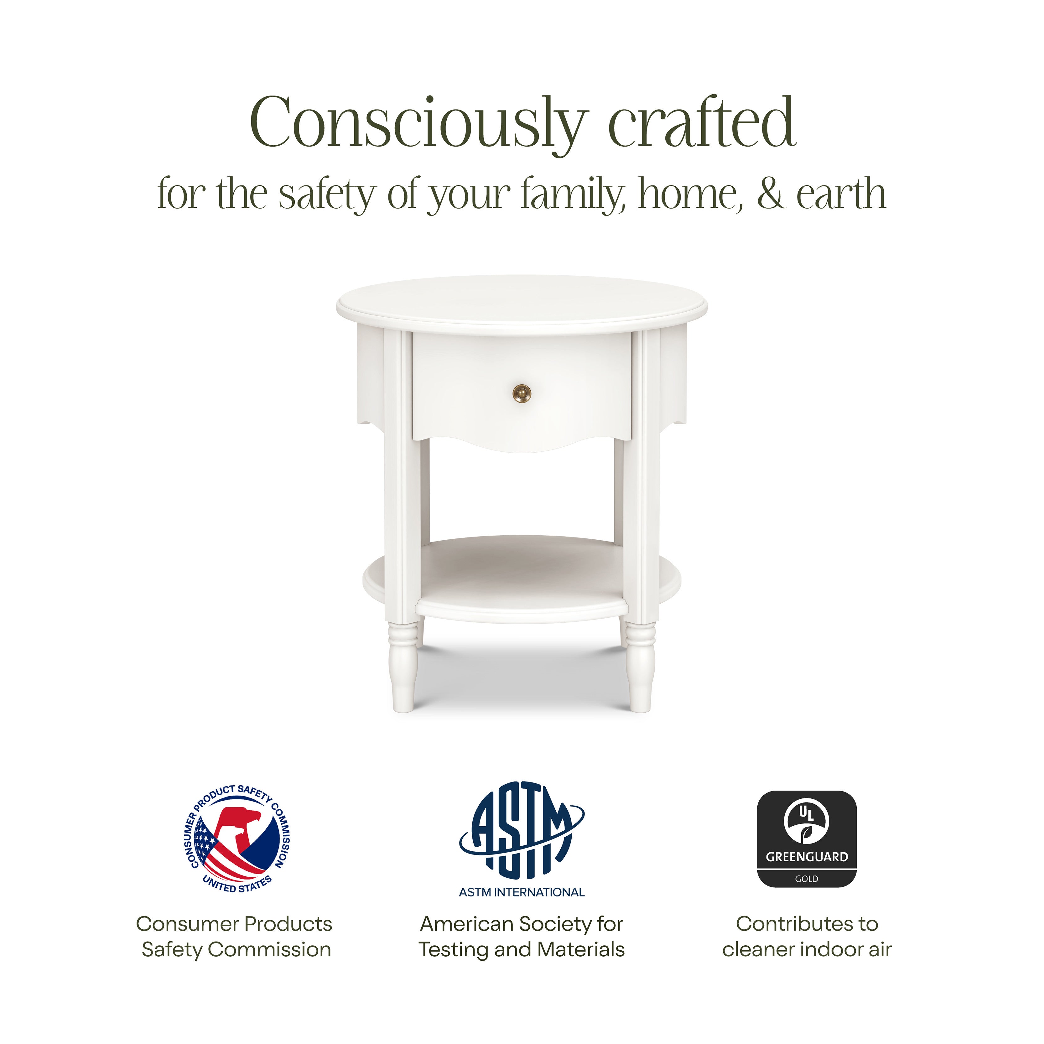 Namesake Liberty Nightstand | Lullabye Shop
