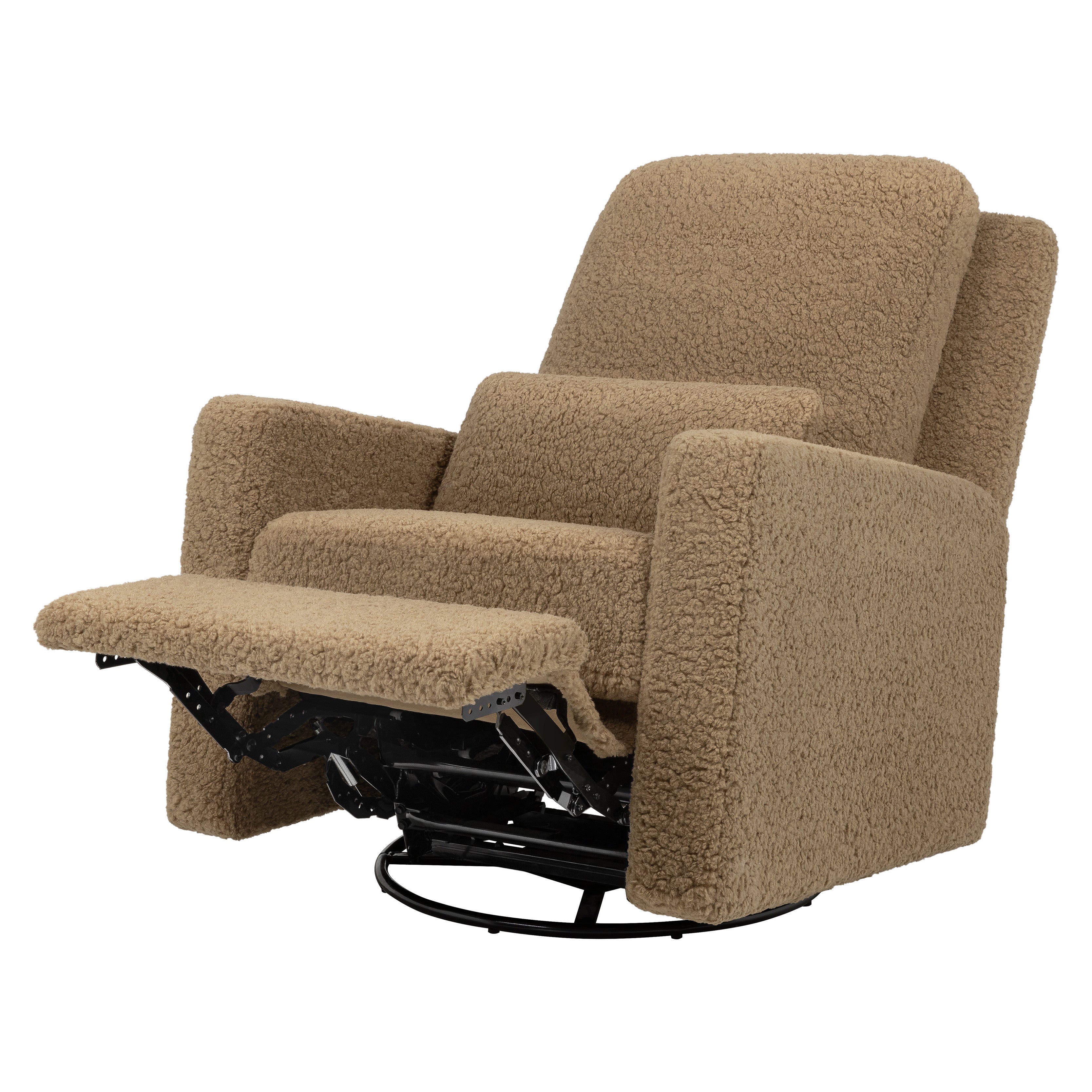 Babyletto Sigi Recliner and Swivel Glider in Shearling | Lullabye Shop