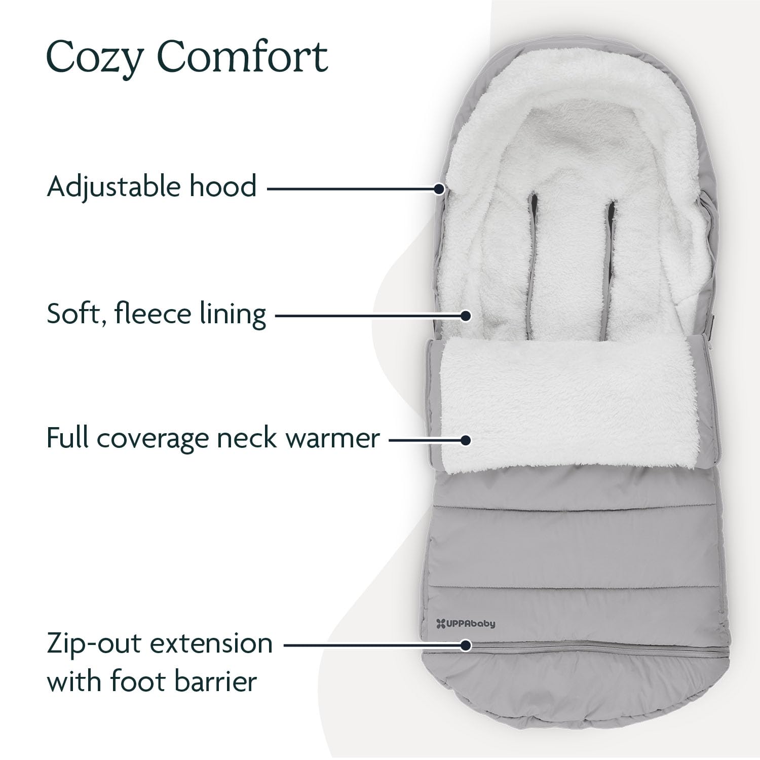 UPPAbaby Cozyganoosh Footmuff Stella | Lullabye Shop