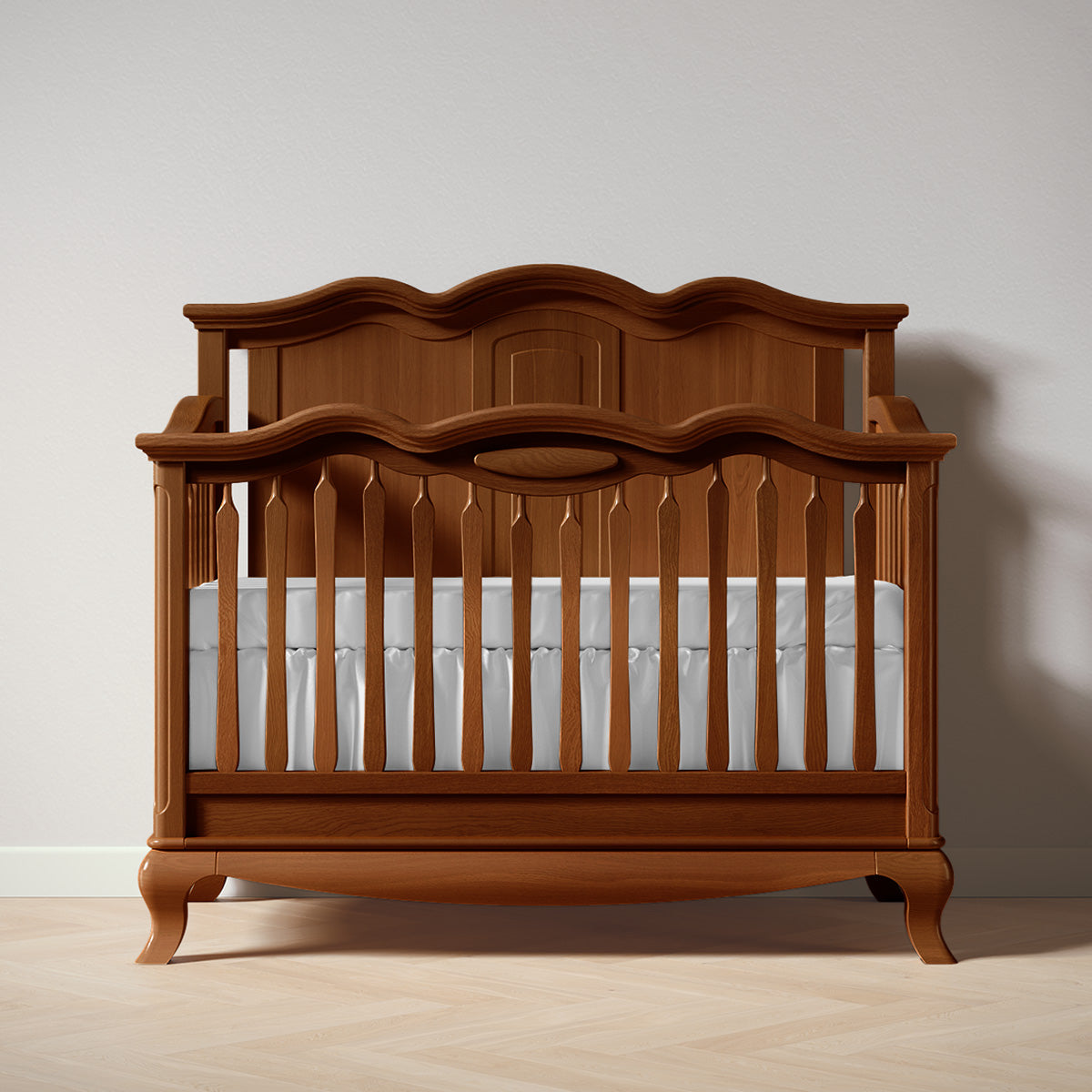 Romina Cleopatra Convertible Crib / Solid Back