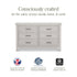 Monogram by Namesake Emory Farmhouse 6-Drawer Dresser | Lullabye Shop