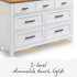 Parker House Artisan 7-Drawer Dresser with Lights