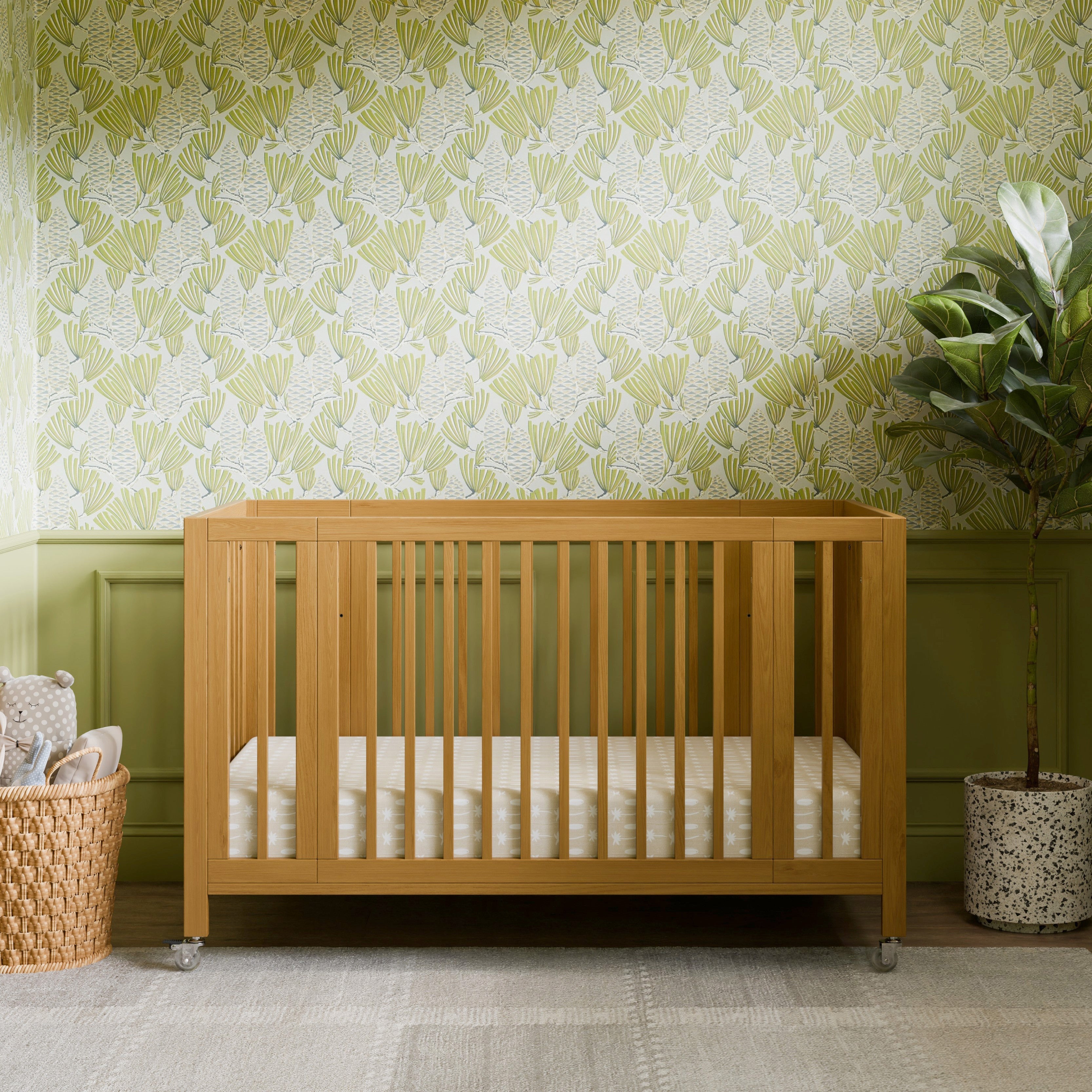 Babyletto Rolli 9-in-1 Convertible All-Stages Crib with Bassinet & Toddler Bed Conversion Kits | Lullabye Shop