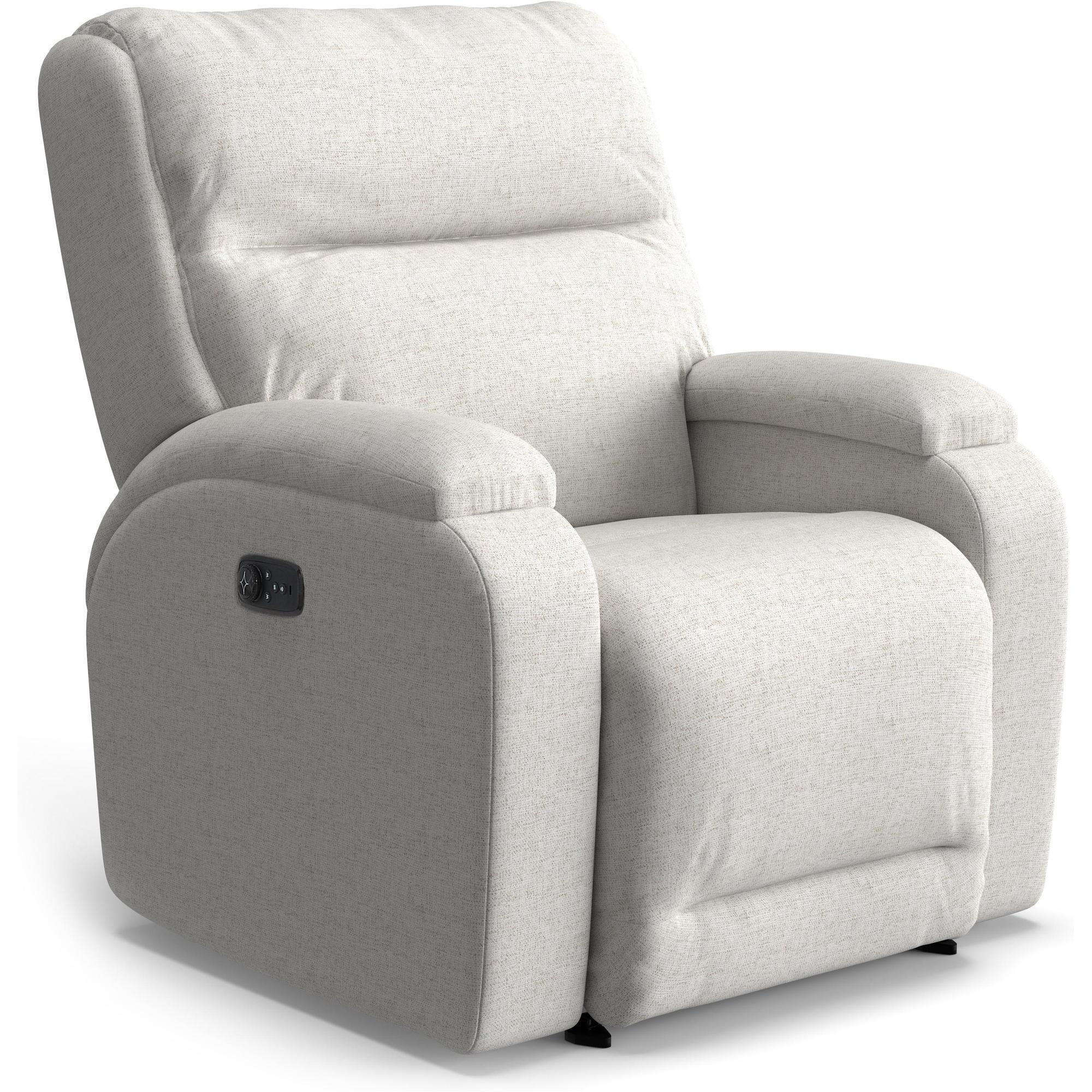 Storytime Maverly Power Cozzia Swivel Glide Recliner with Heat & Massage
