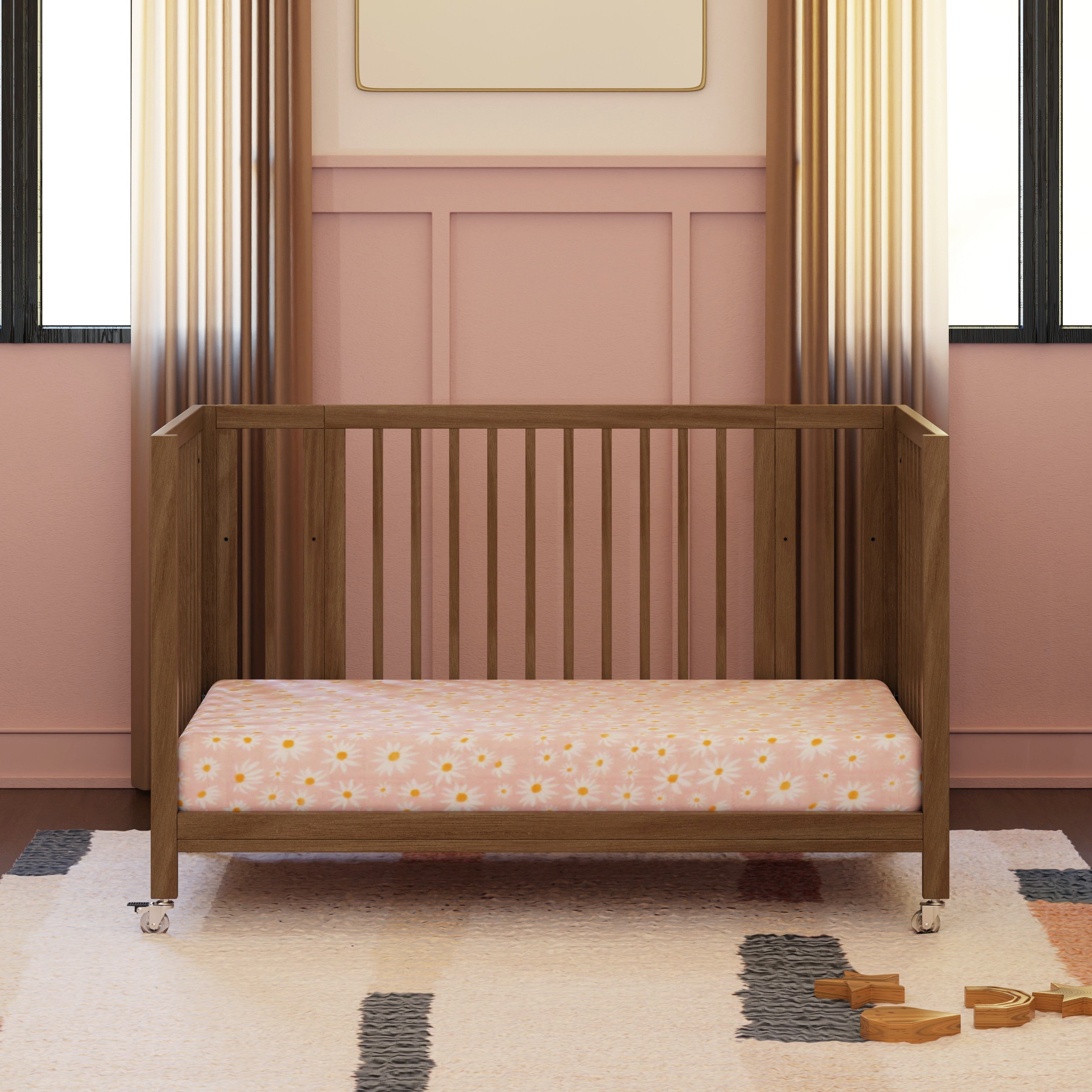Babyletto Rolli 9-in-1 Convertible All-Stages Crib with Bassinet & Toddler Bed Conversion Kits | Lullabye Shop