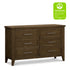 Monogram by Namesake Barrow 6-Drawer Double Dresser