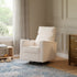 Monogram by Namesake Willa Deluxe Power Recliner and Swivel Glider with Heat + Massage | Ivory Corduroy | EXCLUSIVE!