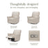 Monogram by Namesake Monroe Power Recliner & Swivel Glider