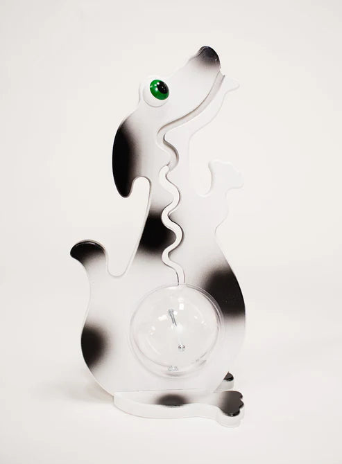 Big Belly Banks 20" Black & White Dog