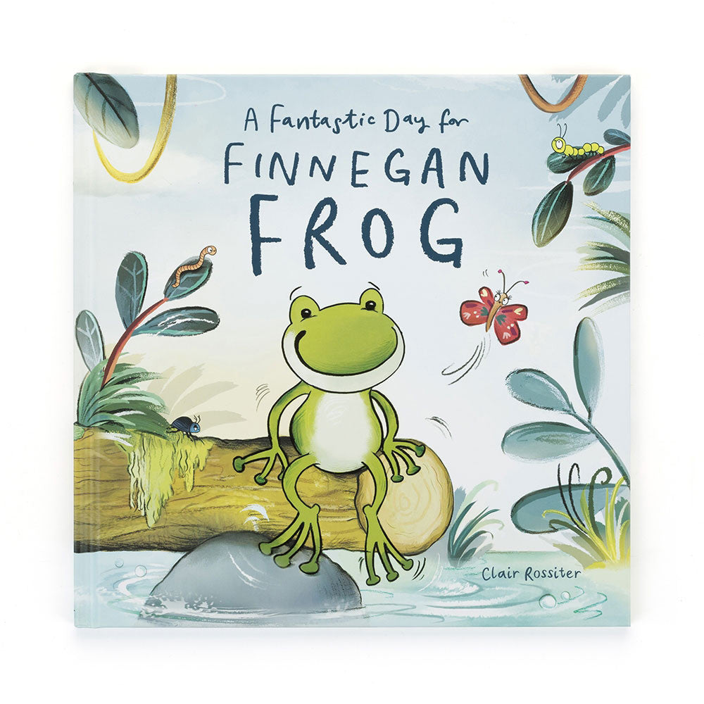 Jellycat Fantastic Day for Finnegan Frog Book