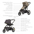 Veer Switch&Jog Stroller + FREE Bassinet!