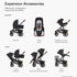Veer Switch&Roll Stroller (Switchback Seat, &Roll Frame) | Lullabye Shop