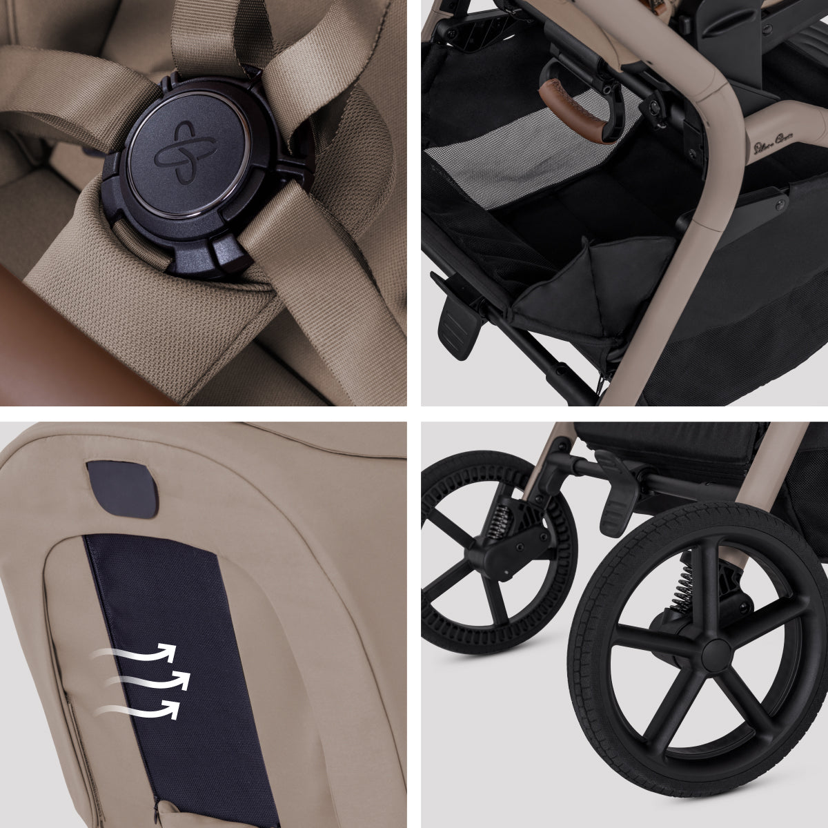 Silver Cross Breez Mid-Size Compact Stroller **** Late July ETA ****