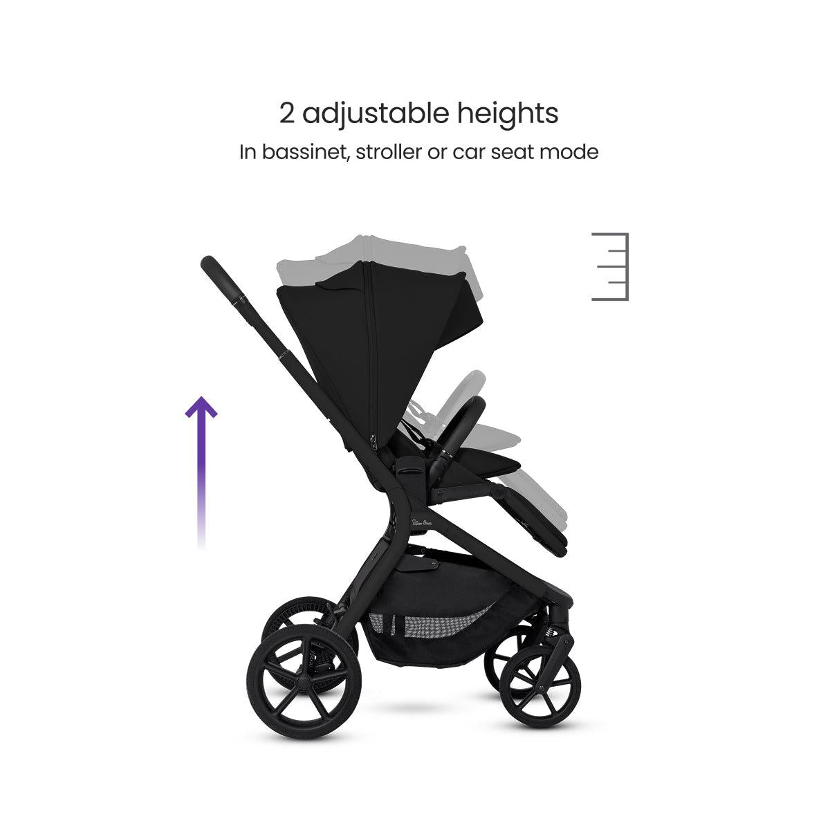 Silver Cross Breez Mid-Size Compact Stroller **** Late July ETA ****