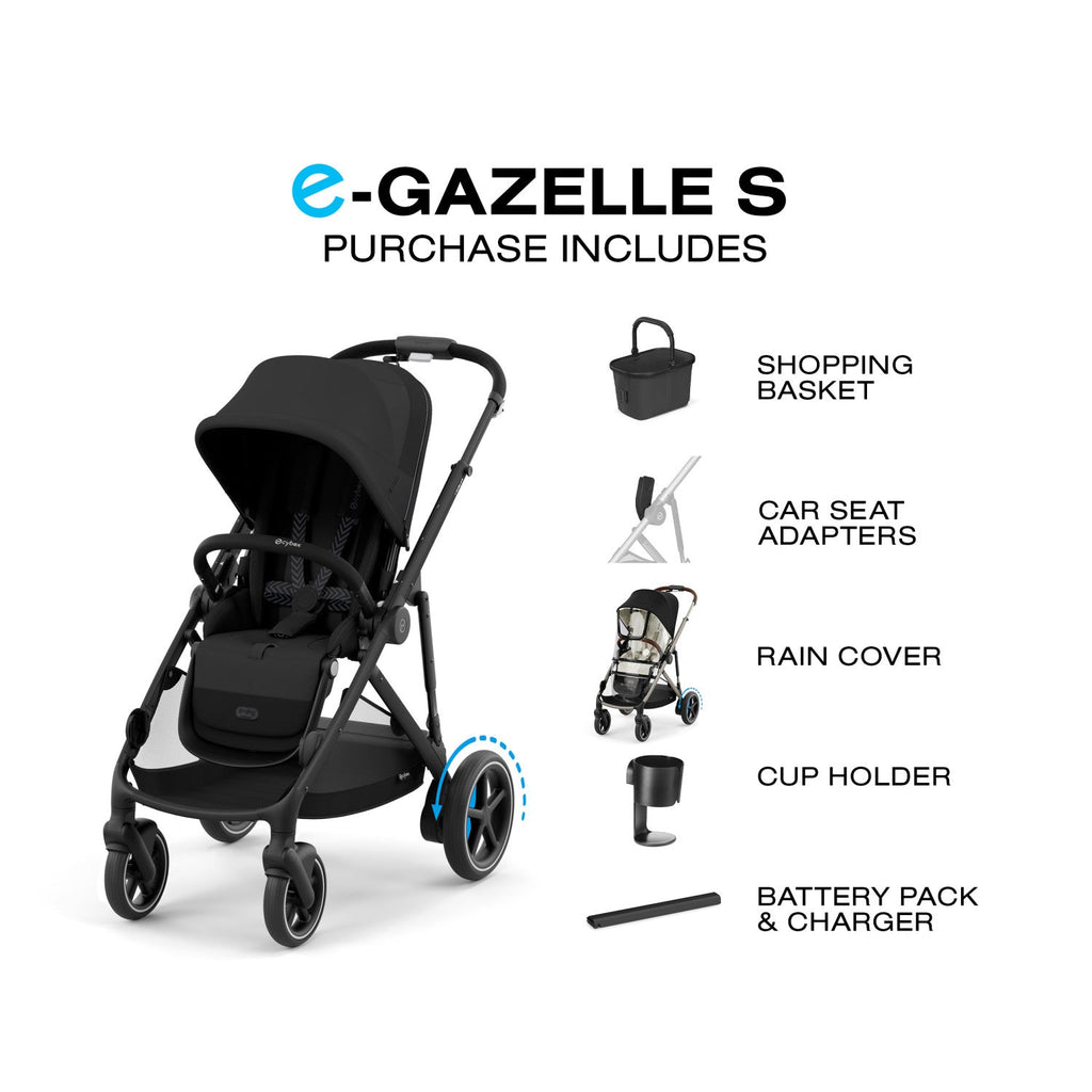 cybex e-gazelle s electric stroller Cybex E - Gazelle S Stroller
