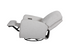 Parker House Charlotte Power Recliner with Power Headrest and Power Lumbar Support