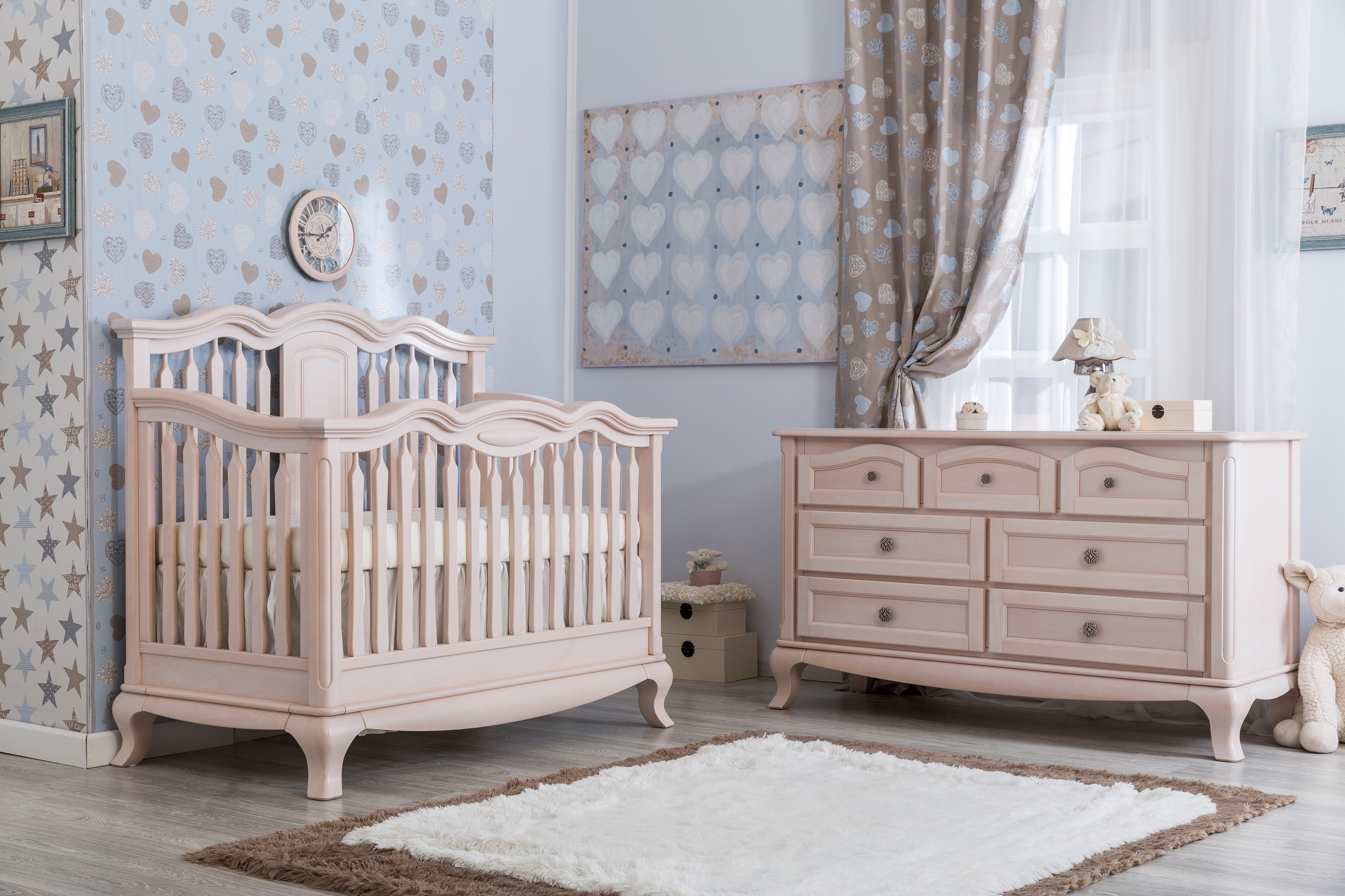 Romina Cleopatra Convertible Crib (Open Back)