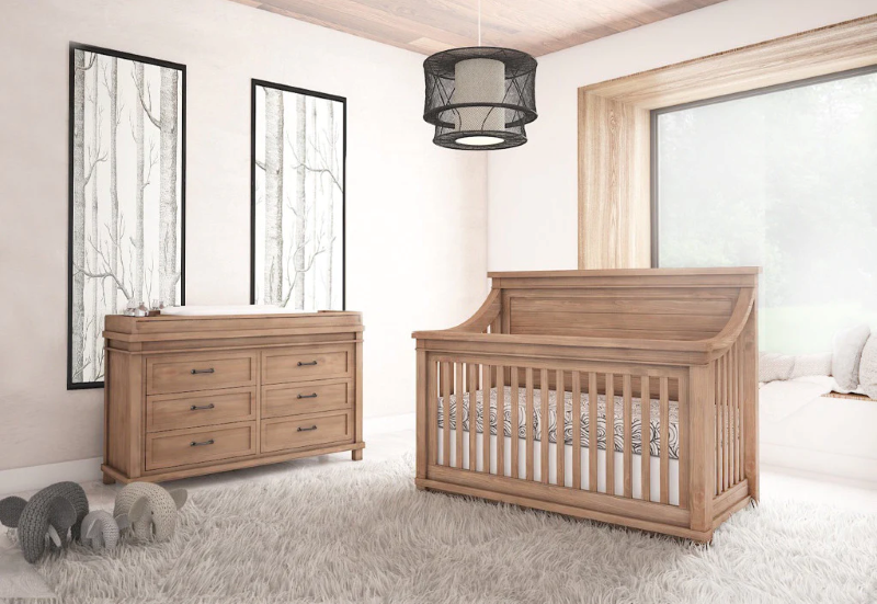Appleseed Rowan Arch Top Convertible Crib