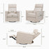 Namesake Willa Plus Power Glider Recliner + Power Headrest