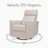Namesake Willa Plus Power Glider Recliner + Power Headrest