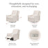 Babyletto Sigi Electronic Recliner and Glider with USB Port