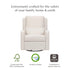 Babyletto Sigi Electronic Recliner and Glider with USB Port
