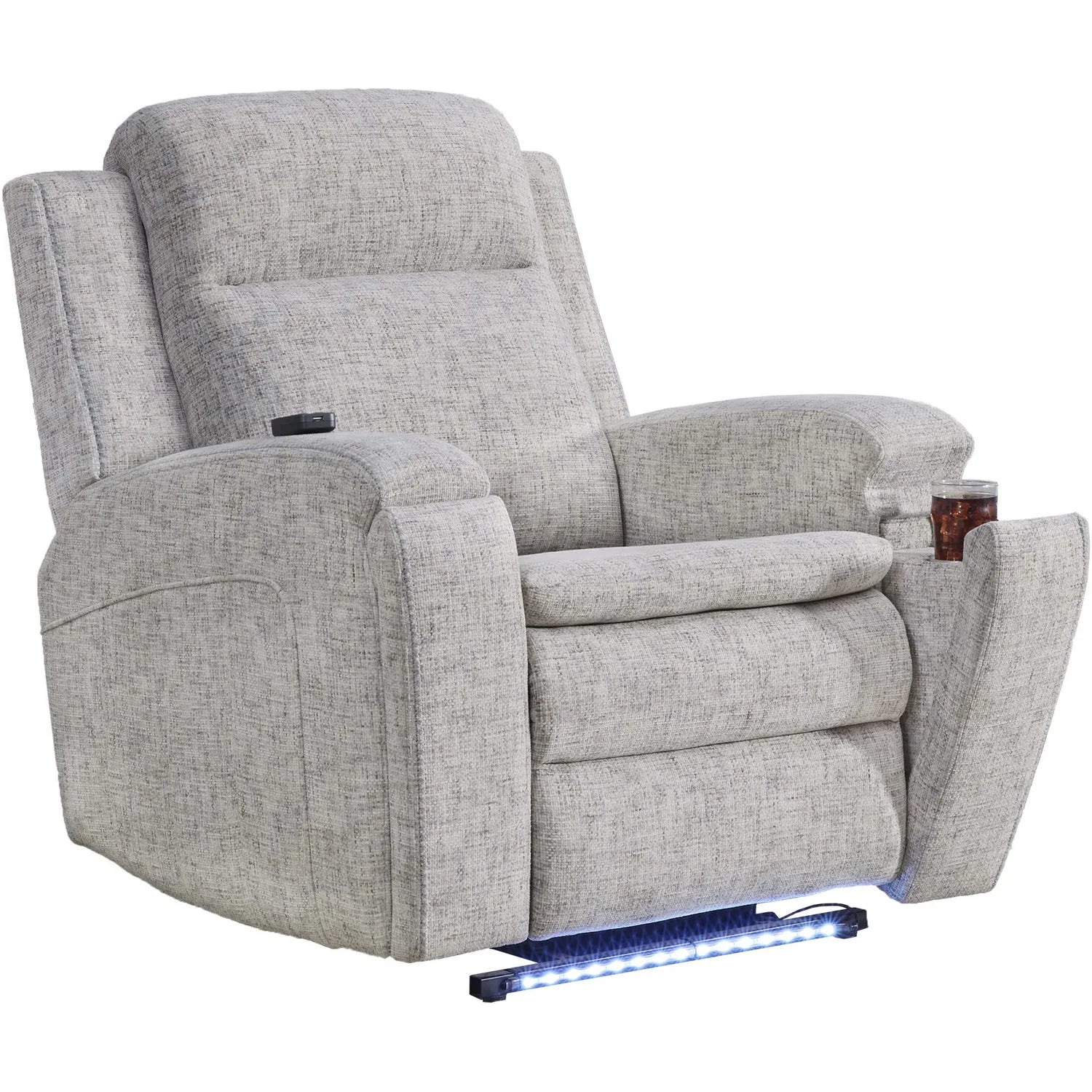 Parker House Armstrong Auto Glide, Power Recline, Power Headrest, Heat and Massage and Lights