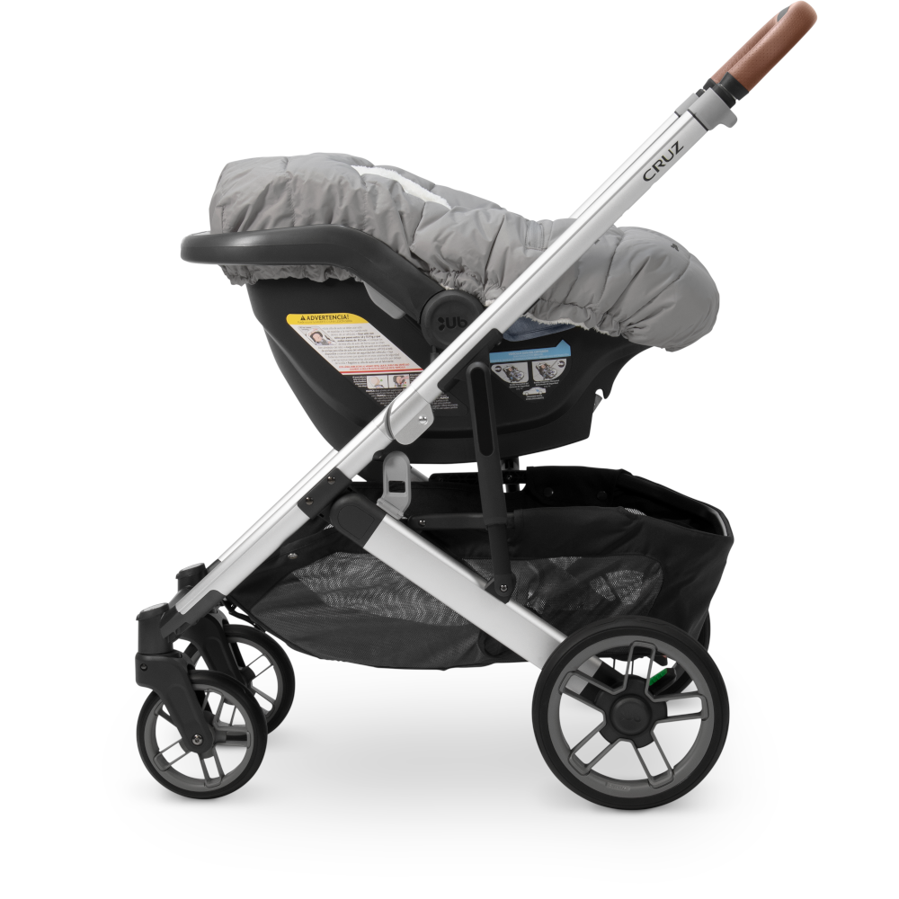uppababy cozy ganoosh gregory blue melange UPPAbaby CozyGanoosh for Aria & Mesa Jordan/Greyson (Charcoal Mélange)