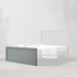 Romina Quadro Low-Profile Footboard