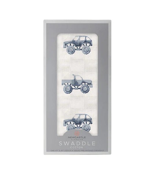 newcastle classics swaddle primrose indigo - 15