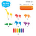 Smart Toys SmartMax My First Safari Animals STEM Magnetic Discovery Set for Kids