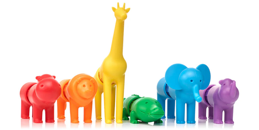 Smart Toys SmartMax My First Safari Animals STEM Magnetic Discovery Set for Kids